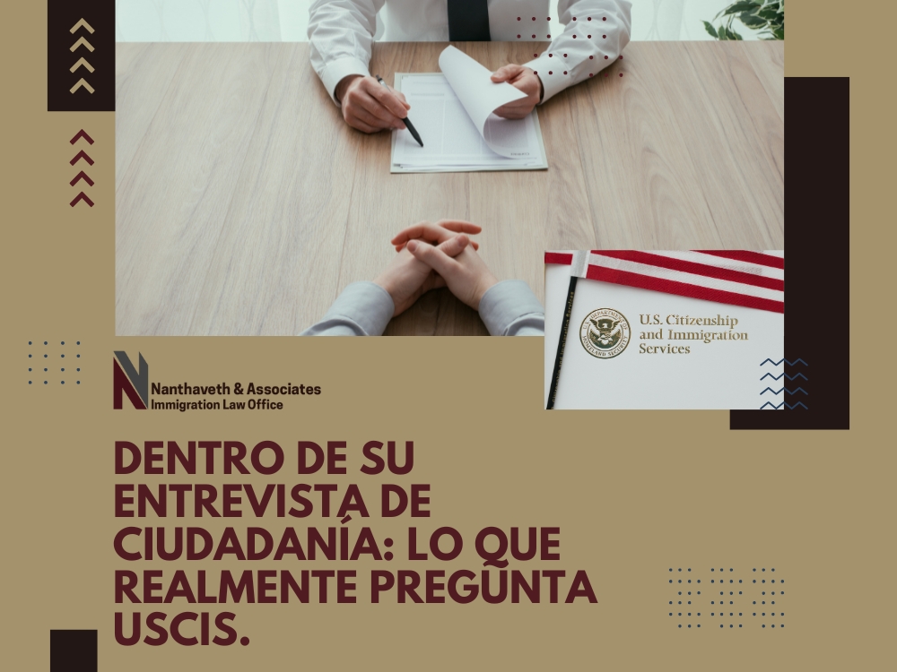 Examen de Ciudadanía - lo que realmente pregunta USCIS - Nanthaveth & Associates