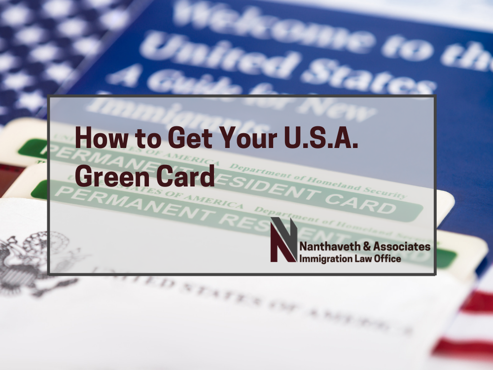 How to Get a Green Card in the U.S. - Davis & Associates - Dallas Attorneys