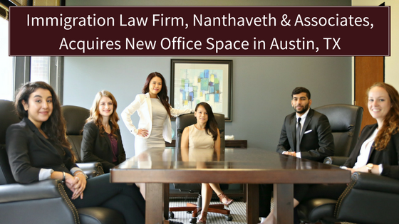 Nanthaveth And Associates Acquires New Office Space In Austin Tx 9230