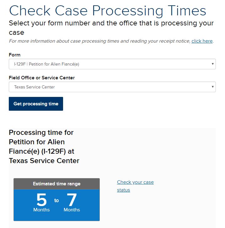 How Long To Get A Fiance Visa Usa