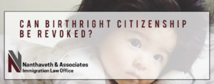 birthright citizenship